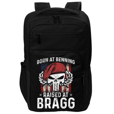 82nd Airborne Veteran Born At Ft Benning Raised Fort Bragg Impact Tech Backpack