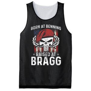 82nd Airborne Veteran Born At Ft Benning Raised Fort Bragg Mesh Reversible Basketball Jersey Tank