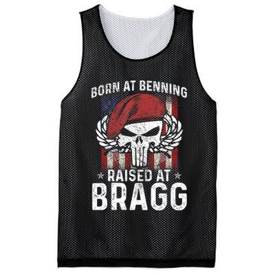 82nd Airborne Veteran Born At Ft Benning Raised Fort Bragg Mesh Reversible Basketball Jersey Tank