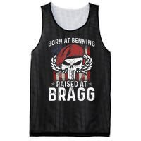 82nd Airborne Veteran Born At Ft Benning Raised Fort Bragg Mesh Reversible Basketball Jersey Tank