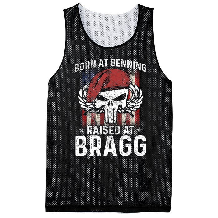 82nd Airborne Veteran Born At Ft Benning Raised Fort Bragg Mesh Reversible Basketball Jersey Tank