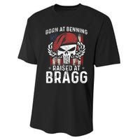 82nd Airborne Veteran Born At Ft Benning Raised Fort Bragg Performance Sprint T-Shirt