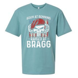 82nd Airborne Veteran Born At Ft Benning Raised Fort Bragg Sueded Cloud Jersey T-Shirt