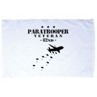 82nd Airborne Veteran Paratrooper Microfiber Hand Towel