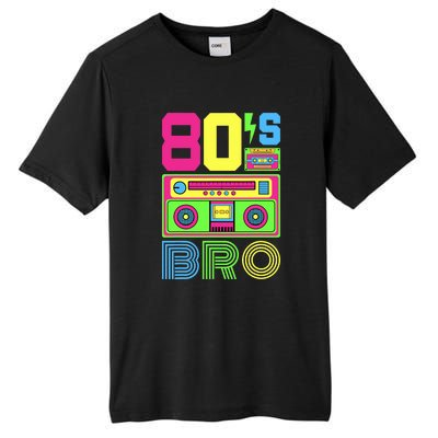 80s Bro 1980s Fashion 80 Theme Party Outfit Eighties Costume Tall Fusion ChromaSoft Performance T-Shirt