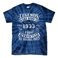 89 Birthday 1933 Gift Vintage 89 Birthday Tie-Dye T-Shirt