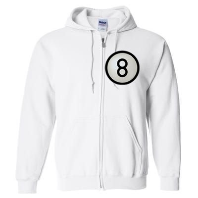 8 Billiard Full Zip Hoodie