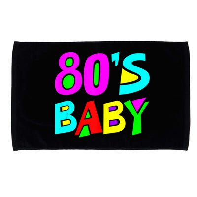 80s Baby 80s Costume Tank Top Microfiber Hand Towel