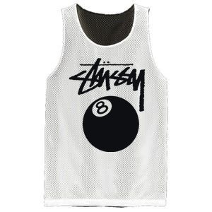 8 Ball Mesh Reversible Basketball Jersey Tank