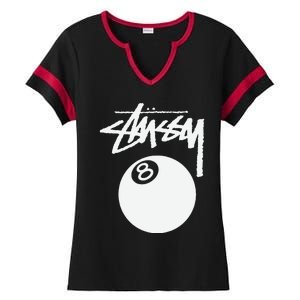 8 Ball Ladies Halftime Notch Neck Tee