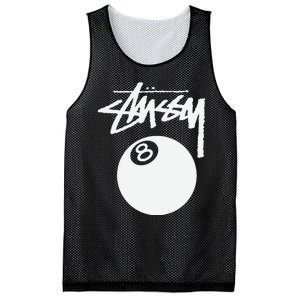 8 Ball Mesh Reversible Basketball Jersey Tank