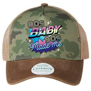 80s Baby 90s Made Me Retro Legacy Tie Dye Trucker Hat