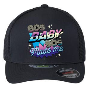 80s Baby 90s Made Me Retro Flexfit Unipanel Trucker Cap