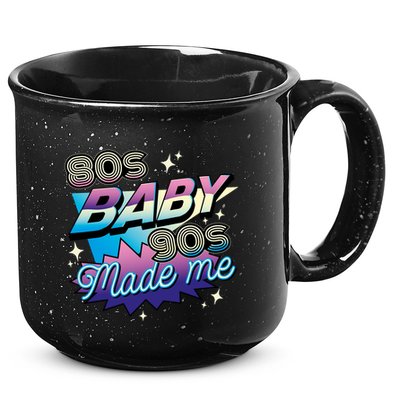80s Baby 90s Made Me Retro 15oz Campfire Ceramic Mug