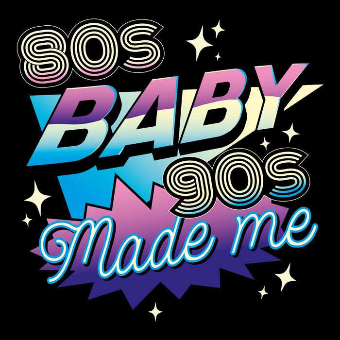 80s Baby 90s Made Me Retro Youth Performance Sprint T-Shirt