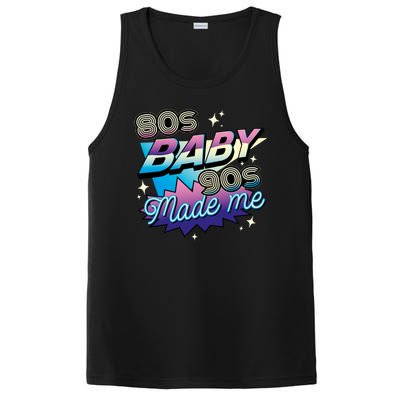 80s Baby 90s Made Me Retro PosiCharge Competitor Tank