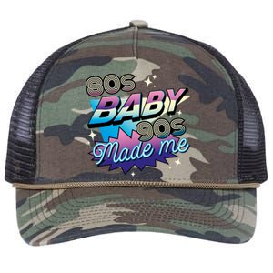 80s Baby 90s Made Me Retro Retro Rope Trucker Hat Cap