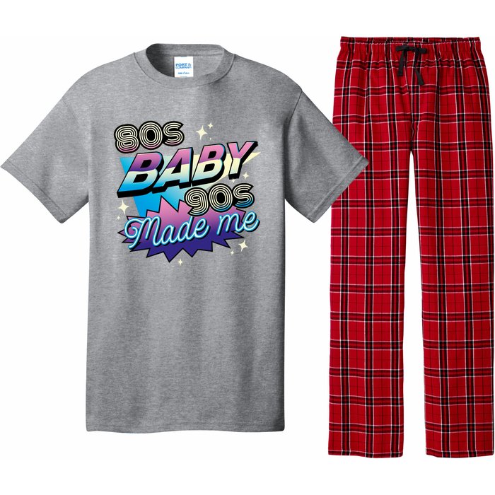 80s Baby 90s Made Me Retro Pajama Set