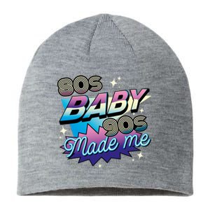 80s Baby 90s Made Me Retro Sustainable Beanie