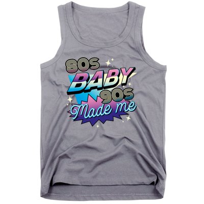 80s Baby 90s Made Me Retro Tank Top