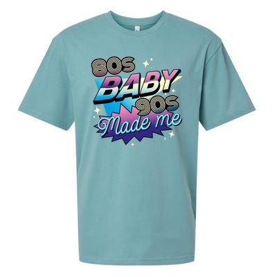 80s Baby 90s Made Me Retro Sueded Cloud Jersey T-Shirt