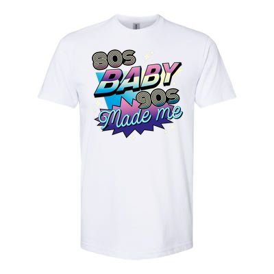 80s Baby 90s Made Me Retro Softstyle® CVC T-Shirt