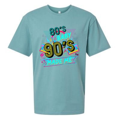 80s Baby 90s Made Me Funny Retro 1980s Sueded Cloud Jersey T-Shirt