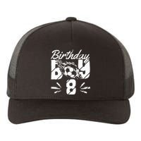 8th Birthday Birthday Boy Birthday Boy Soccer Fan Yupoong Adult 5-Panel Trucker Hat