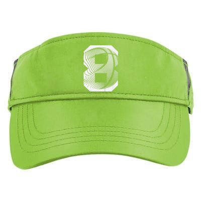 8th Birthday Boy Basketball Player Basketball 8 Years Old Adult Drive Performance Visor