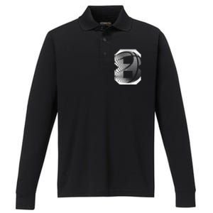 8th Birthday Boy Basketball Player Basketball 8 Years Old Performance Long Sleeve Polo