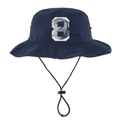 8th Birthday Boy Basketball Player Basketball 8 Years Old Legacy Cool Fit Booney Bucket Hat