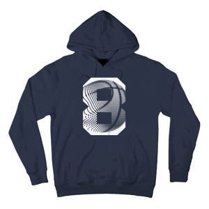 8th Birthday Boy Basketball Player Basketball 8 Years Old Tall Hoodie