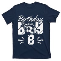 8th Birthday Birthday Boy Birthday Boy Soccer Fan T-Shirt