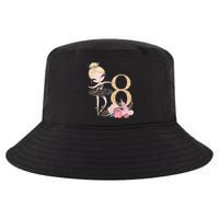 8th Birthday Ballerina Dancer Ballet Black Tutu Cool Comfort Performance Bucket Hat