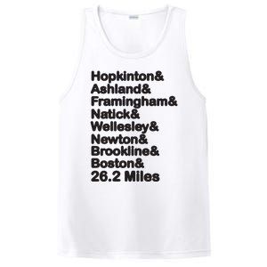 8 Boroughs Boston Running Marathon Running PosiCharge Competitor Tank