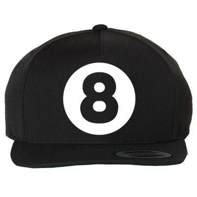8 Ball Billiards Lazy Funny Magic Ball Gift Wool Snapback Cap