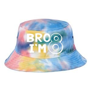 8th Birthday Boy Bro I’m 8 Year Old Eight Eighth Party Tie Dye Newport Bucket Hat