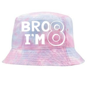 8th Birthday Boy Bro I’m 8 Year Old Eight Eighth Party Tie-Dyed Bucket Hat