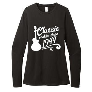 80th Birthday Classic Rockin Since 1944 Womens CVC Long Sleeve Shirt