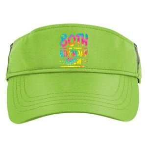 80th Birthday Crew Family, 80th Birthday Party Friends Group Adult Drive Performance Visor