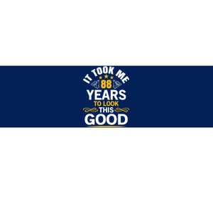 88th Birthday design Took Me 88 Years Old Birthday Bumper Sticker