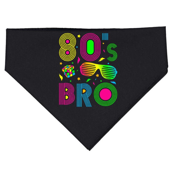 80's Bro Eighties Party Dress Retro USA-Made Doggie Bandana