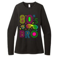 80's Bro Eighties Party Dress Retro Womens CVC Long Sleeve Shirt