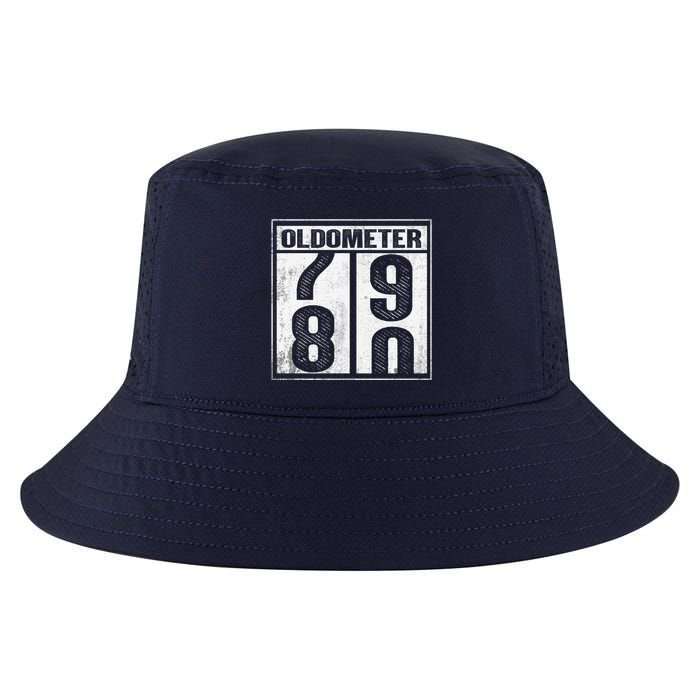 80th Birthday Eighty Years Old 80 Oldometer 7980 Retiring Cool Comfort Performance Bucket Hat