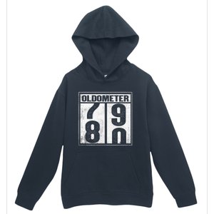 80th Birthday Eighty Years Old 80 Oldometer 7980 Retiring Urban Pullover Hoodie