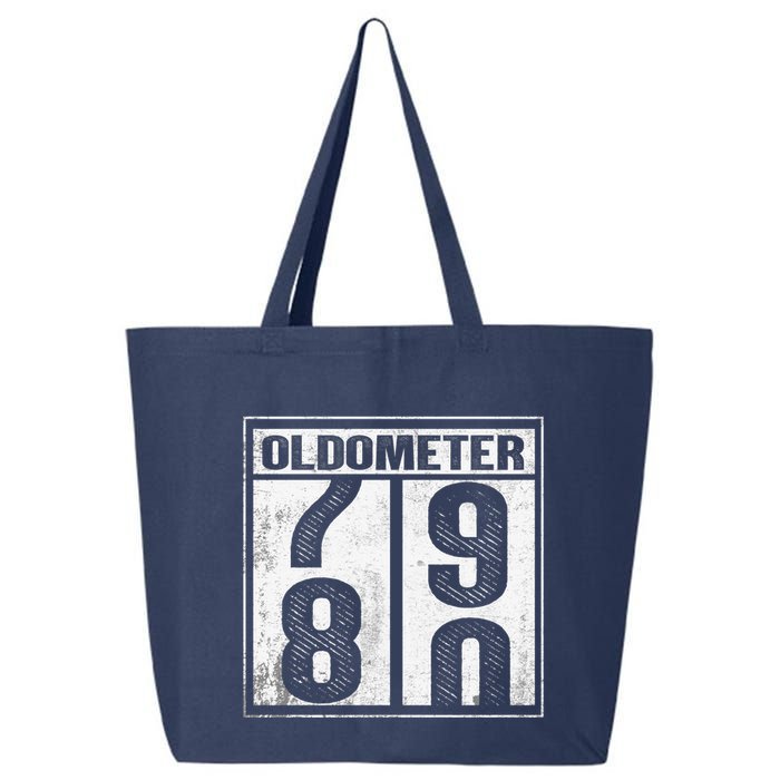 80th Birthday Eighty Years Old 80 Oldometer 7980 Retiring 25L Jumbo Tote