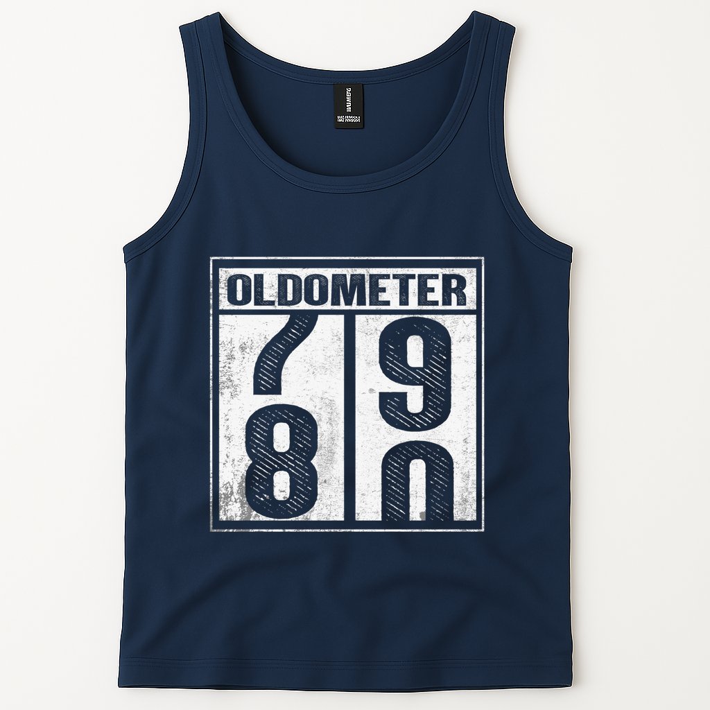 80th Birthday Eighty Years Old 80 Oldometer 7980 Retiring Tank Top