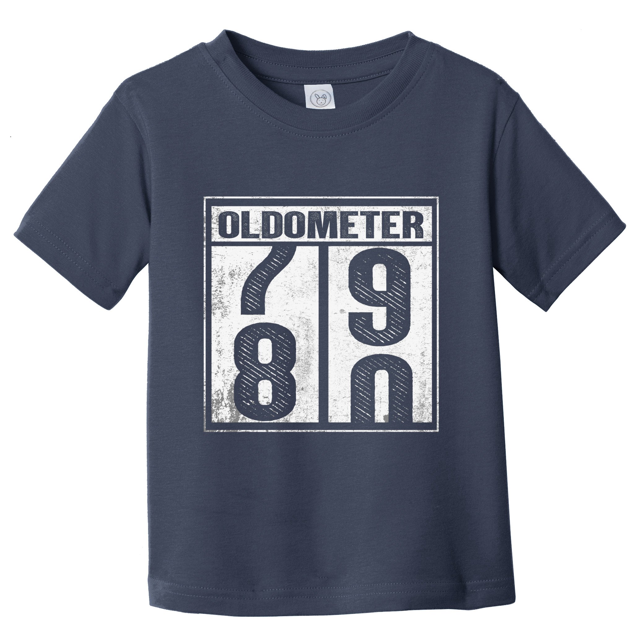 80th Birthday Eighty Years Old 80 Oldometer 7980 Retiring Toddler T-Shirt