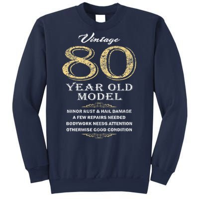 80th Birthday Funny Gift Idea Sweatshirt