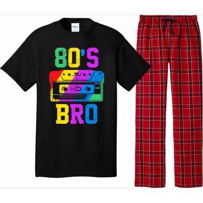 80s Bro Funny Retro 80s 90s Party Costume 80s Lover Pajama Set